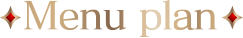 menu plan